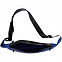 Спортивная поясная сумка Run for Fun, синяя с логотипом в Нефтекамске заказать по выгодной цене в кибермаркете AvroraStore