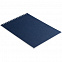 Блокнот Dali в клетку, синий с логотипом в Нефтекамске заказать по выгодной цене в кибермаркете AvroraStore