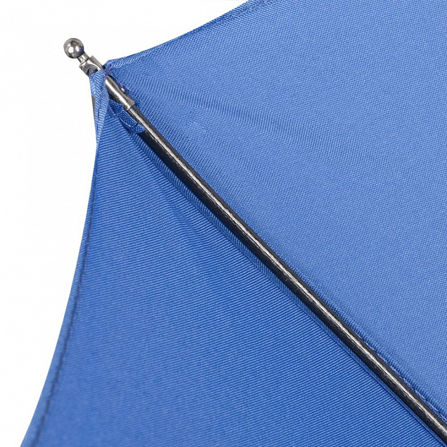 Зонт складной Fiber, ярко-синий с логотипом в Нефтекамске заказать по выгодной цене в кибермаркете AvroraStore