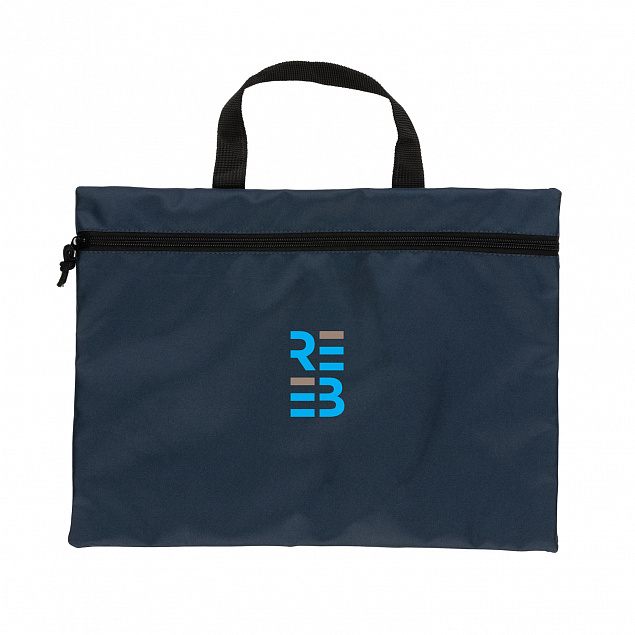 Легкая сумка для документов Impact из RPET AWARE™ с логотипом в Нефтекамске заказать по выгодной цене в кибермаркете AvroraStore