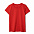 Футболка женская T-bolka Stretch Lady, темно-красная с логотипом в Нефтекамске заказать по выгодной цене в кибермаркете AvroraStore