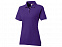 Рубашка поло Boston женская, фиолетовый с логотипом в Нефтекамске заказать по выгодной цене в кибермаркете AvroraStore
