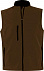 Жилет мужской софтшелл Rallye Men шоколадно-коричневый с логотипом в Нефтекамске заказать по выгодной цене в кибермаркете AvroraStore