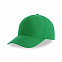 Бейсболка RECY FIVE, зеленый, 5 клиньев, 100 % переработанный полиэстер, липучка с логотипом в Нефтекамске заказать по выгодной цене в кибермаркете AvroraStore