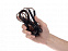 Скакалка Hopper, черная с логотипом в Нефтекамске заказать по выгодной цене в кибермаркете AvroraStore