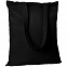 Холщовая сумка Countryside 260, черная с логотипом в Нефтекамске заказать по выгодной цене в кибермаркете AvroraStore
