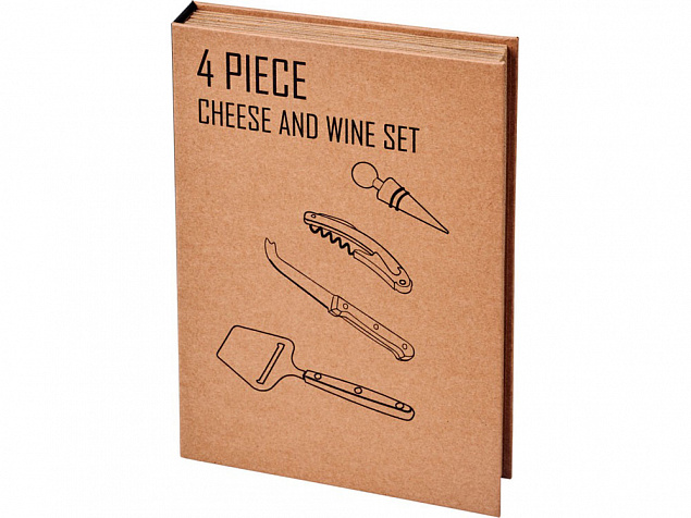 Подарочный набор для вина и сыра Reze с логотипом в Нефтекамске заказать по выгодной цене в кибермаркете AvroraStore