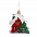 Ёлочная игрушка Домик с логотипом в Нефтекамске заказать по выгодной цене в кибермаркете AvroraStore