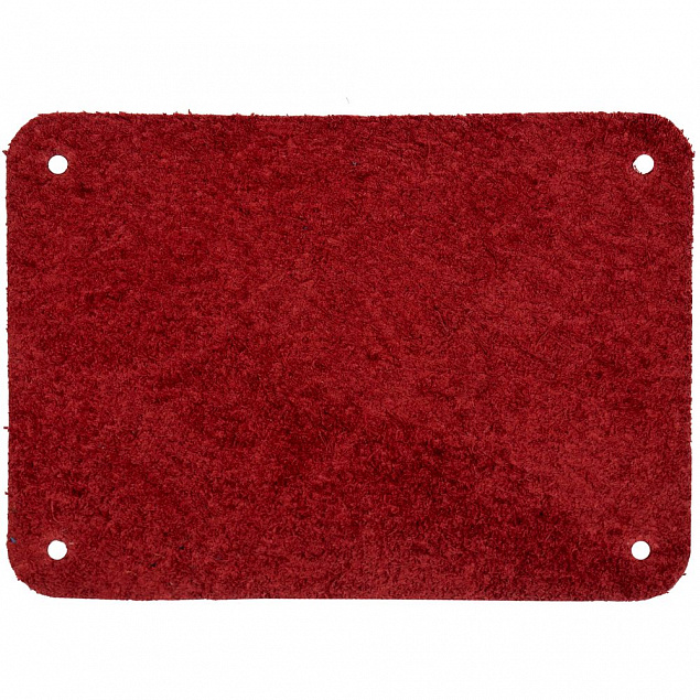 Лейбл кожаный Beta, XL, красный с логотипом в Нефтекамске заказать по выгодной цене в кибермаркете AvroraStore