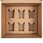 Коробка Grande с ложементом для стопок, крафт с логотипом в Нефтекамске заказать по выгодной цене в кибермаркете AvroraStore