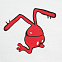 Футболка женская «Ногиотушей», белая с логотипом в Нефтекамске заказать по выгодной цене в кибермаркете AvroraStore