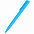 Ручка пластиковая Lavy софт-тач, голубая с логотипом в Нефтекамске заказать по выгодной цене в кибермаркете AvroraStore