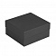 Коробка Satin, малая, черная с логотипом в Нефтекамске заказать по выгодной цене в кибермаркете AvroraStore