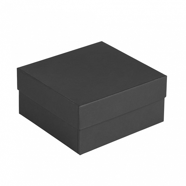 Коробка Satin, малая, черная с логотипом в Нефтекамске заказать по выгодной цене в кибермаркете AvroraStore