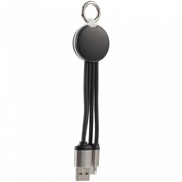 Зарядный кабель-брелок Uniscend Lite Omniline с логотипом в Нефтекамске заказать по выгодной цене в кибермаркете AvroraStore