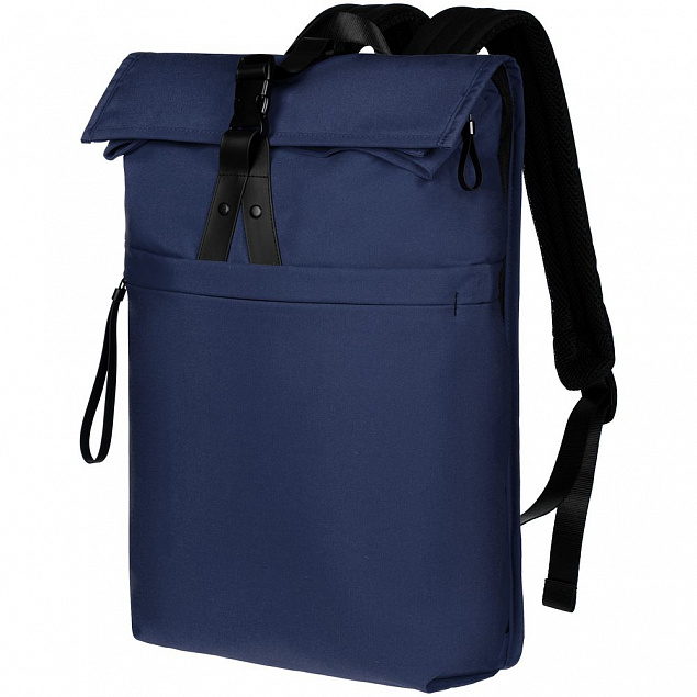 Рюкзак urbanPulse, синий с логотипом в Нефтекамске заказать по выгодной цене в кибермаркете AvroraStore