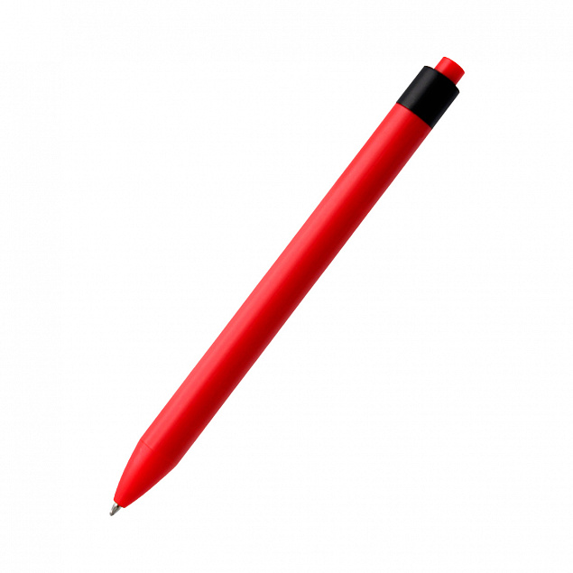 Ручка шариковая Kan - Красный PP с логотипом в Нефтекамске заказать по выгодной цене в кибермаркете AvroraStore