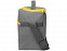 Изотермическая сумка-холодильник Classic c контрастной молнией, серый/желтый с логотипом в Нефтекамске заказать по выгодной цене в кибермаркете AvroraStore