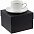 Кофейная пара Mansion Select, белая с серебристой отводкой с логотипом в Нефтекамске заказать по выгодной цене в кибермаркете AvroraStore