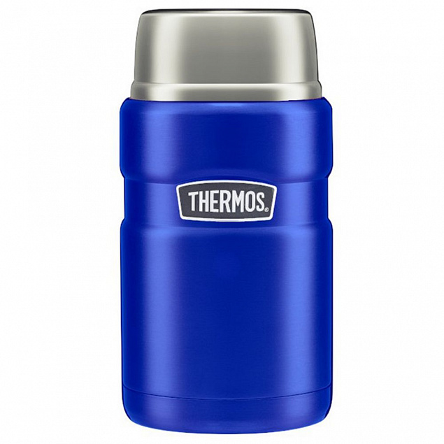 Термос для еды Thermos SK3020, синий с логотипом в Нефтекамске заказать по выгодной цене в кибермаркете AvroraStore