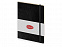 Блокнот А5 Fabrizio, 64 листа, черный с логотипом в Нефтекамске заказать по выгодной цене в кибермаркете AvroraStore
