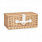 Плетеная корзина на 2 персоны с логотипом в Нефтекамске заказать по выгодной цене в кибермаркете AvroraStore