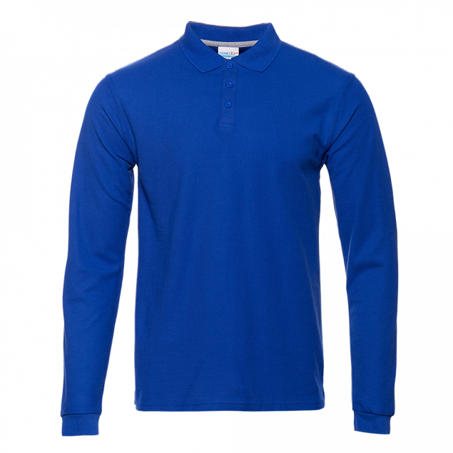 Рубашка поло StanPolo Синий с логотипом в Нефтекамске заказать по выгодной цене в кибермаркете AvroraStore