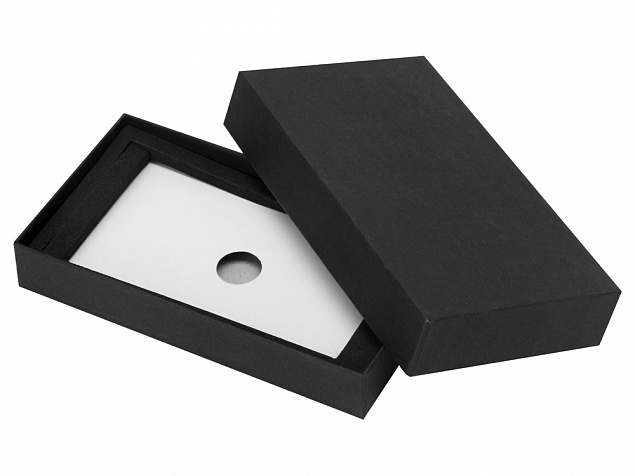 Коробка подарочная 17,4 х 10 х 3 см, черный с логотипом в Нефтекамске заказать по выгодной цене в кибермаркете AvroraStore