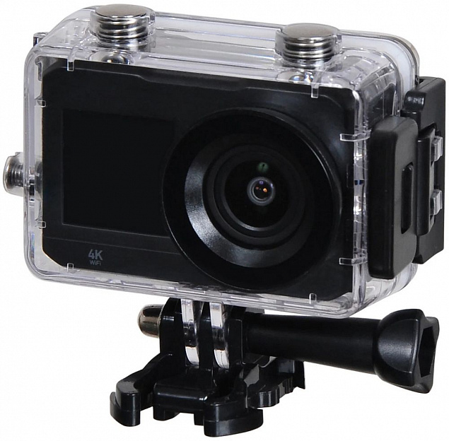 Экшн-камера Digma DiCam 420, черная с логотипом в Нефтекамске заказать по выгодной цене в кибермаркете AvroraStore