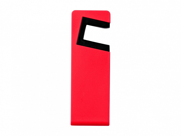 Подставка для мобильного телефона Slim, красный с логотипом в Нефтекамске заказать по выгодной цене в кибермаркете AvroraStore