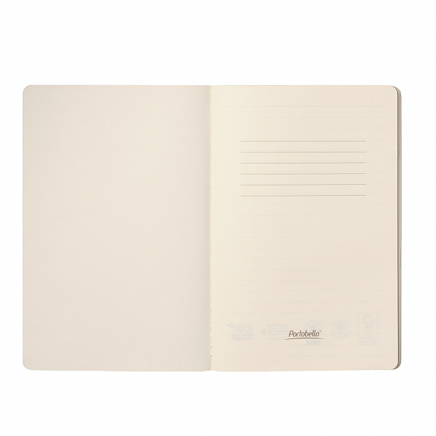 Блокнот Portobello Notebook Trend, Alpha slim, синий с логотипом в Нефтекамске заказать по выгодной цене в кибермаркете AvroraStore