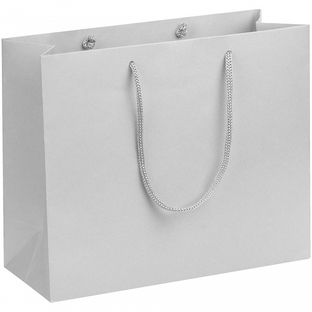Пакет Porta, малый, серый с логотипом в Нефтекамске заказать по выгодной цене в кибермаркете AvroraStore