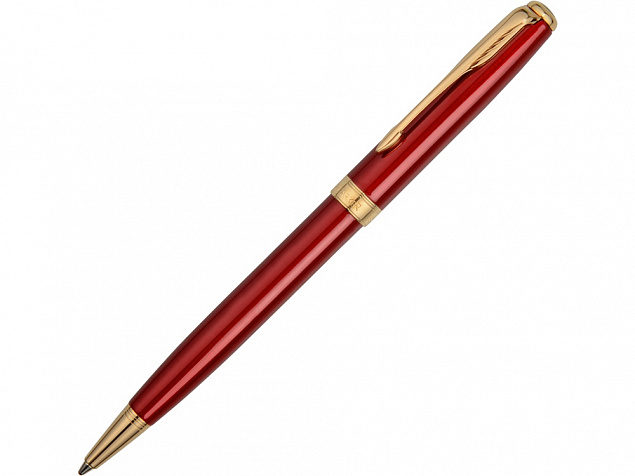 Ручка Паркер шариковая "Sonnet Red Lacquer GT" с логотипом в Нефтекамске заказать по выгодной цене в кибермаркете AvroraStore