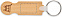 Бамбуковый брелок для жетонов е с логотипом в Нефтекамске заказать по выгодной цене в кибермаркете AvroraStore