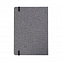 Блокнот Baines, серый с логотипом в Нефтекамске заказать по выгодной цене в кибермаркете AvroraStore