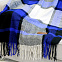 Плед акриловый Glama - Синий HH с логотипом в Нефтекамске заказать по выгодной цене в кибермаркете AvroraStore