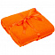 Плед Plush, оранжевый с логотипом в Нефтекамске заказать по выгодной цене в кибермаркете AvroraStore