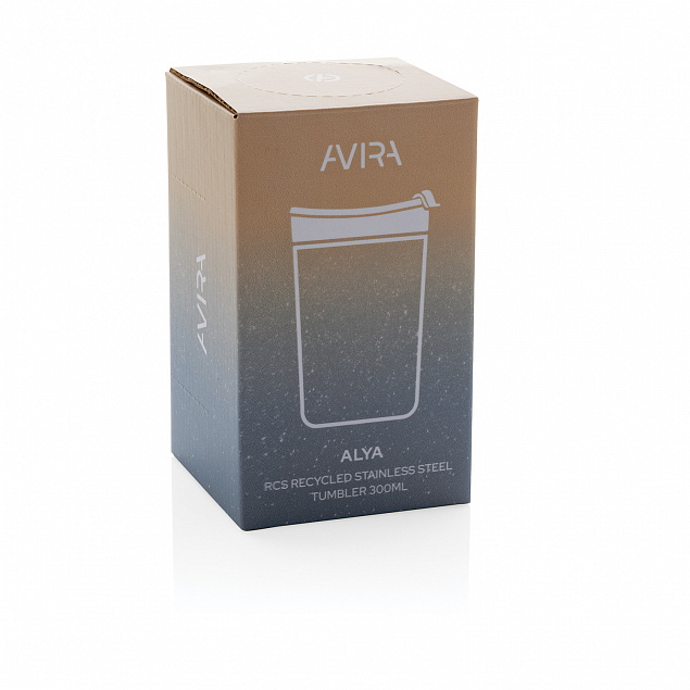 Термокружка Avira Alya из переработанной нержавеющей стали RCS, 300 мл с логотипом в Нефтекамске заказать по выгодной цене в кибермаркете AvroraStore