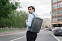 Рюкзак для ноутбука 2 в 1 twoFold, серый с бордовым с логотипом в Нефтекамске заказать по выгодной цене в кибермаркете AvroraStore