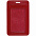 Чехол для пропуска Nebraska, красный с логотипом в Нефтекамске заказать по выгодной цене в кибермаркете AvroraStore