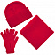 Шапка Urban Flow, красная с логотипом в Нефтекамске заказать по выгодной цене в кибермаркете AvroraStore