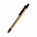 Шариковая ручка NATURAL BIO - Черный AA с логотипом в Нефтекамске заказать по выгодной цене в кибермаркете AvroraStore