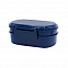 Ланчбокс (контейнер для еды) Grano, распродажа, синий с логотипом в Нефтекамске заказать по выгодной цене в кибермаркете AvroraStore