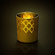 Подсвечник King, золотистый с логотипом в Нефтекамске заказать по выгодной цене в кибермаркете AvroraStore