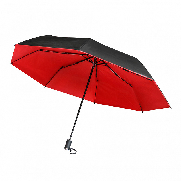 Зонт Glamour - Красный PP с логотипом в Нефтекамске заказать по выгодной цене в кибермаркете AvroraStore