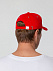 Бейсболка Standard, красная с логотипом в Нефтекамске заказать по выгодной цене в кибермаркете AvroraStore