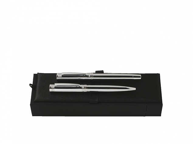 Подарочный набор: ручка роллер, ручка шариковая с логотипом в Нефтекамске заказать по выгодной цене в кибермаркете AvroraStore