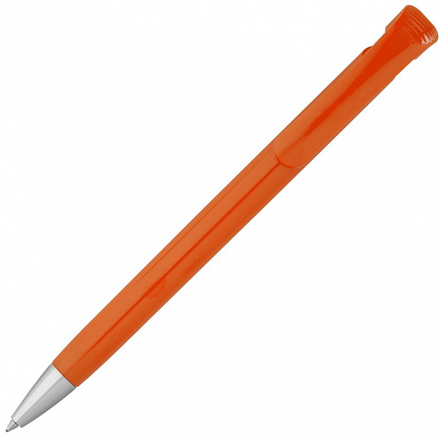 Ручка шариковая Bonita, оранжевая с логотипом в Нефтекамске заказать по выгодной цене в кибермаркете AvroraStore