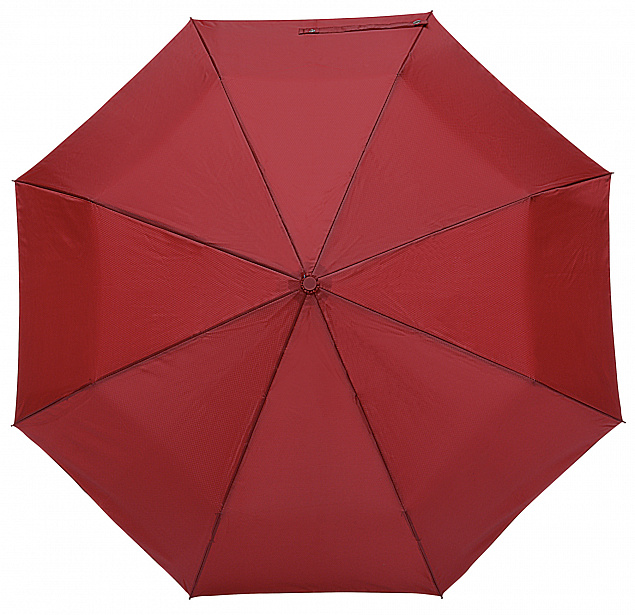 Автоматический ветрозащитный карманный зонт ORIANA, темно-красный с логотипом в Нефтекамске заказать по выгодной цене в кибермаркете AvroraStore