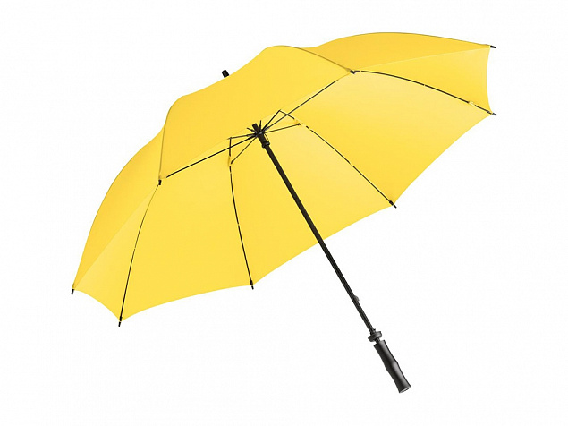 Зонт-трость «Shelter» c большим куполом с логотипом в Нефтекамске заказать по выгодной цене в кибермаркете AvroraStore